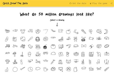 Quick, Draw! The Data.